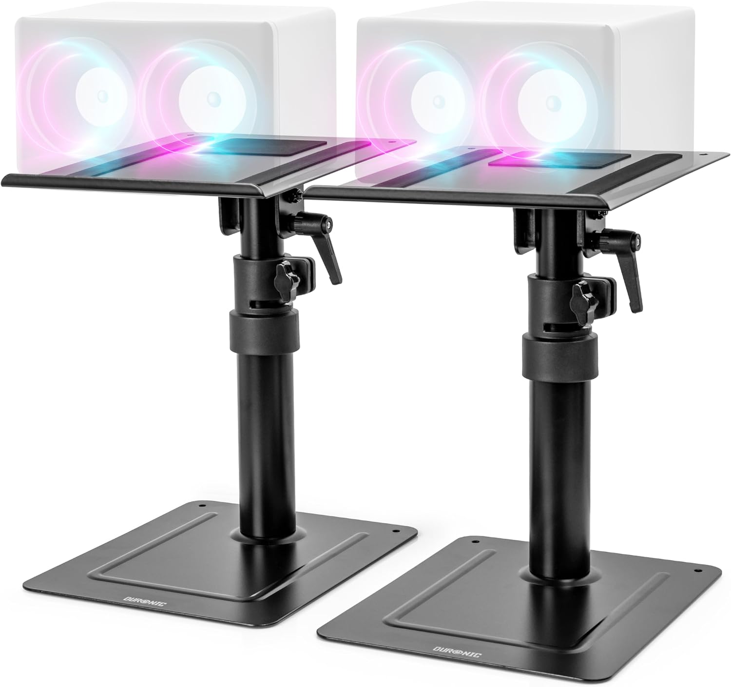 Duronic SPS30 Lautsprecherständer Set Frontansicht