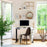 Duronic TM61 BK Tischgestell Beispielbild am Fenster
