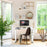 Duronic TM61 WE Tischgestell Beispielbild am Fenster