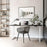 Duronic TM61 WE Tischgestell Beispielbild im Wohnzimmer