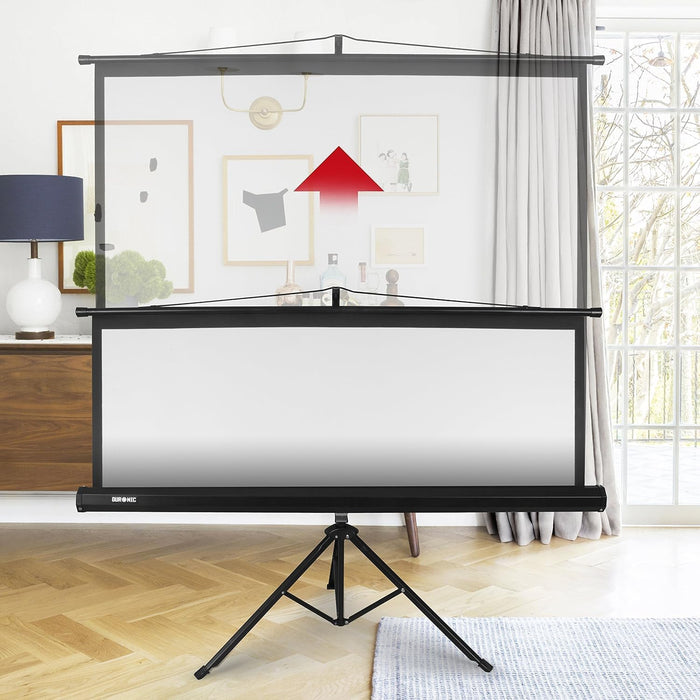 Duronic TPS75 16:9 Leinwand Ausziehbar