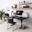 Duronic TT120 BK Tischplatte Beispiel im Home Office