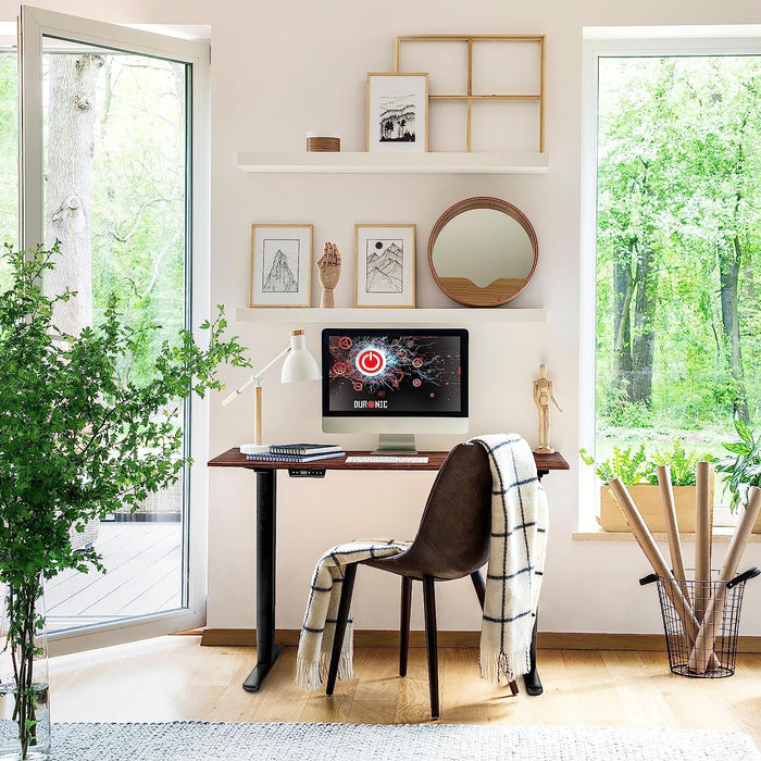 Duronic TT120 WT Tischplatte Beispiel im Home Office