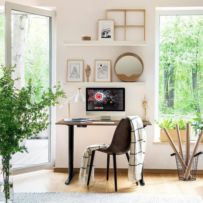 Duronic TT140 AO Tischplatte Beispiel Schreibtisch im Wohnzimmer