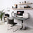 Duronic TT140 GY Tischplatte Beispiel im Home Office