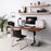 Duronic TT140 WT Tischplatte Beispiel im Home Office