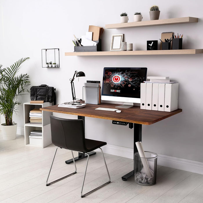 Duronic TT140 WT Tischplatte Beispiel im Home Office
