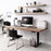 Duronic TT160 AO Tischplatte Beispiel im Home Office