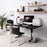 Duronic TT160 BK Tischplatte Beispiel im Home Office