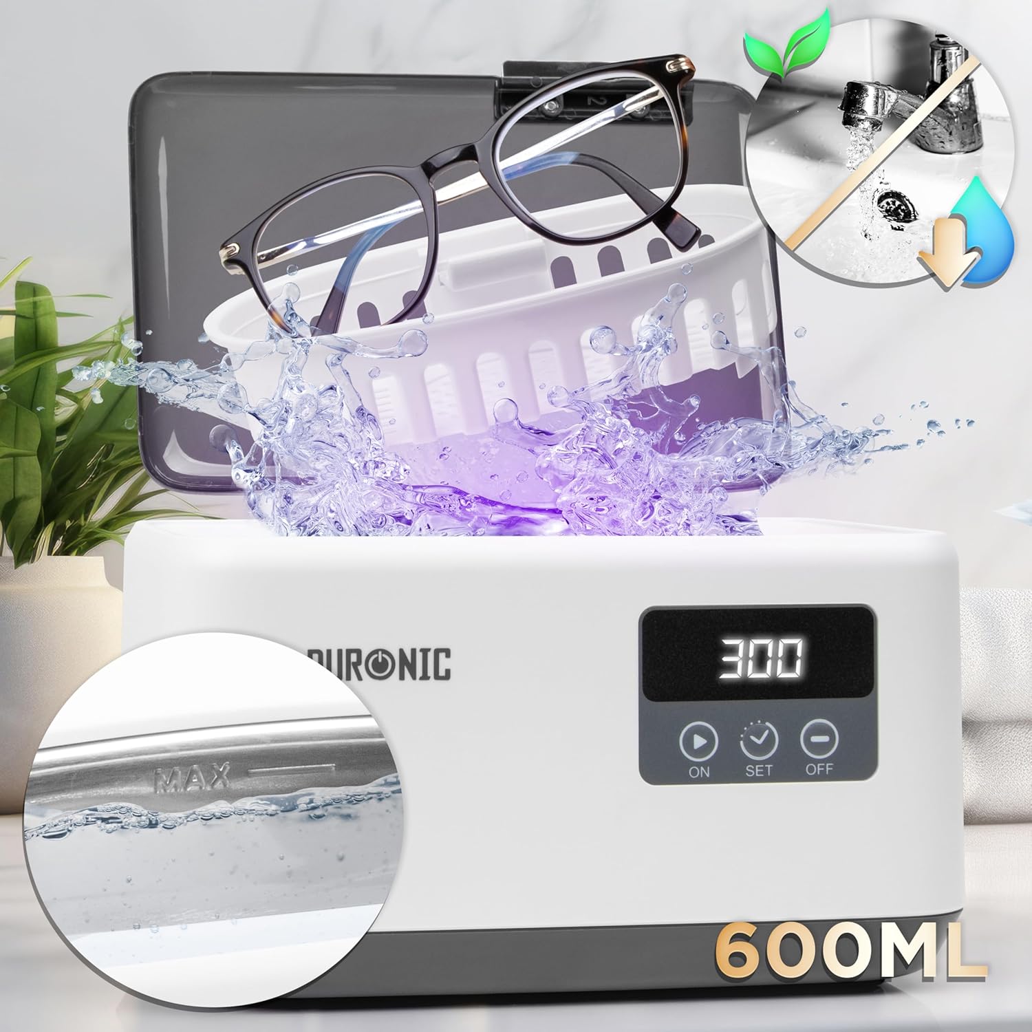 Duronic UC60 Ultraschallreinigungsgerät Kapazität