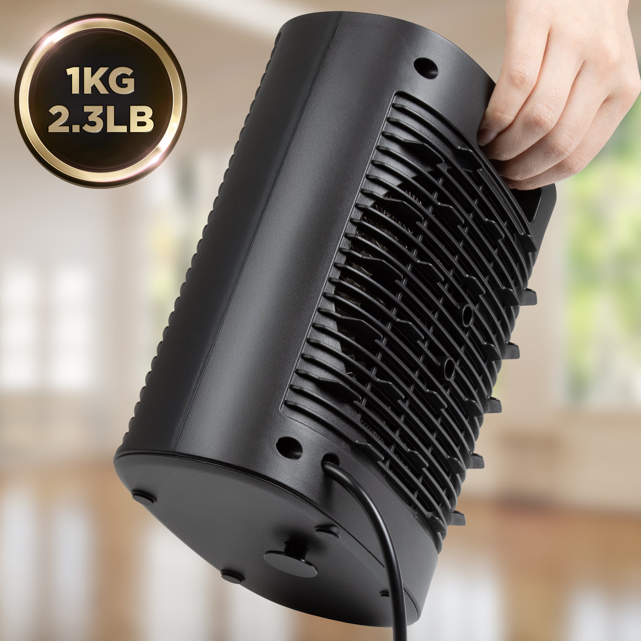 HV32 BK Heizlüfter Handgriff kompakt leicht tragbar