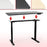 Duronic TM22 BK Schreibtisch Tischgestell | Elektrisch höhenverstellbar bis 116 cm | Gestell für Tischplatten bis 180 cm | Tischbein stufenlos 2 Motoren | 4 Memory Slots | Computertisch Home Office