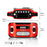 Duronic Apex Radio - Kurbel-Radio mit Taschenlampe und Wecker - Aufladbar mit Solar, Kurbel und USB - Notfallradio mit AM/FM Empfang - 7 Stunden Musik