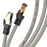 Duronic CAT8 GY 0,5 m Ethernet Netzwerkkabel | S/FTP Ethernet-Netzwerkkabel | Superschneller Patch-Ethernet-Kabel | Bis zu 2 GHz / 2000 MHz | RJ45-Anschlüsse | 40 Gigabit Datenübertragung