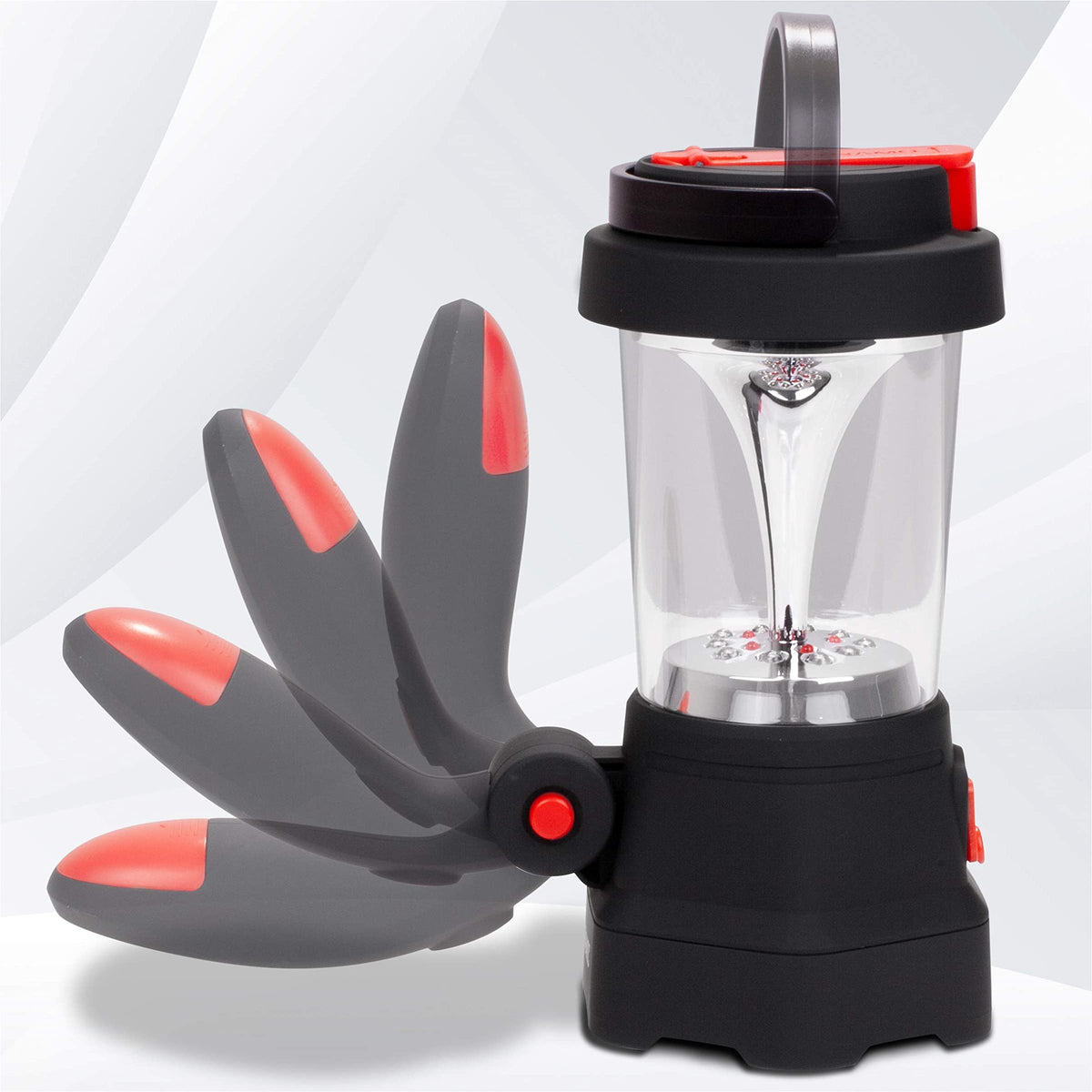 Der eingebaute ergonomische Griff hilft dabei dieses Modell mit Leichtigkeit zu tragen. Somit lässt sich die Laterne wie eine Taschenlampe in der Hand halten und führen. An der Oberseite gibt es einen Haken, um beispielsweise die Laterne aufzuhängen. Mit diesem intelligenten Henkel können Sie die Duronic Hurricane Laterne auf verschiedene Arten halten, um Ihnen mehr Flexibilität zu geben, wenn Sie diese als Laterne- oder Taschenlampenfunktion verwenden.