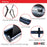 Duronic FPS80 Leinwand | 80 Zoll mobile Kofferleinwand mit 163 cm x 122 cm | 4:3 Heimkino mit 4K Full HD 3D | Projektionsleinwand für Beamer | Gain 1.0 | Beamerleinwand für Büro und Präsentationen