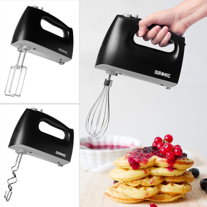 Sonifer Handmixer Edelstahl 500W Elektrischer Mixer Handrührer, 5 Stufen plus Turbostufe Sonifer Handmixer Edelstahl 500W Elektrischer Mixer Handrührer, 5 Stufen plus Turbostufe