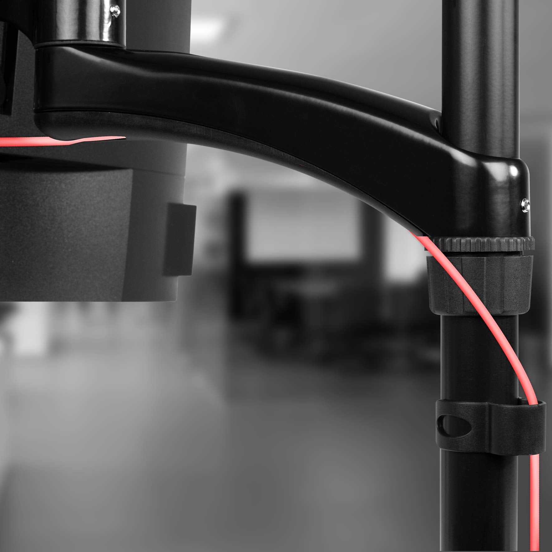 Duronic DM454 Monitorarm | Monitor Halterung 4 Bildschirme bis 27