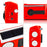 Duronic Hybrid Radio AM/FM - Aufladbar mit Solar, Kurbel und USB - 300mAh Akku - Bis zu 7h Musik mit voller Ladung - Mit Kopfhöreranschluss - Notfallradio - Kompaktradio für Camping und Outdoor