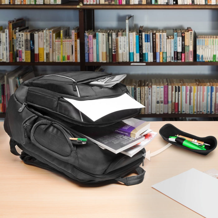 Duronic LB21 Laptop Rucksack | Business Rucksack | Reisetasche | geeignet für 15,6  17 Zoll | wasserabweisend | Arbeit | Uni | Schule | Reisen |Männer | Frauen