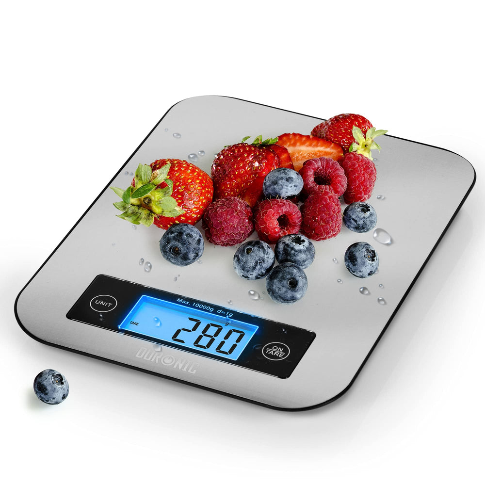 Duronic KS1007 Küchenwaage | 10 kg Digitalwaage | 1 g grammgenau Präzi
