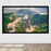Duronic FFPS133 Leinwand - 16:9 Beamer Screen - 306 x 166cm - 133 Zoll - Projektorleinwand für Wandmontage - 4K Full HD