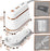 Duronic HS90 WE 2-in-1 Dampfbügeleisen | Bügeleisen und Dampfglätter | Reisebügeleisen mit 1200 W | 90 ml Wassertank | Faltbarer Griff für Dampffunktionen | Inklusive Zubehör