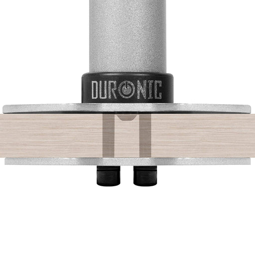 Duronic DM-GR-01 SR Grommet Verbindungsstück Silber für DM351X3 SR und DM352 SR Monitorhalterung / Tischhalterung - Befestigung auf Tischplatte- Alternative zur Klemme
