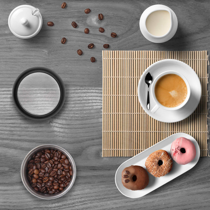 SUNTEC Elektrische Kaffeemühle - Edelstahl Mühle Für Kaffeebohnen & Gewürze Bis 60g