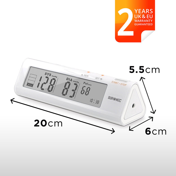 Duronic BPM450 Blutdruckmessgerät Oberarm / vollautomatisch / elektronisch / LCD Display / medizinisch zertifiziert