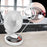 Duronic FN15 Tischventilator - Mini Ventilator 15 cm - Mobiler Lüfter mit Clip und Aufbewahrungsbox als Standfuß - Klein und leise bei 15 Watt - 2 Geschwindigkeitsstufen - 360° - Büro und Schlafzimmer