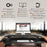 Duronic DM05D1 BK Workstation | Sitz-Steh Schreibtisch | Monitorhalterung und Stehpult | Computertisch | Stand-Up Workstation für Tastatur | Maus | Notizen - Höhenverstellbar von 16 bis 41 cm