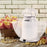 Duronic POP50 WE Popcornmaschine - Heißluft ohne Fett & Öl - 1200 Watt - inkl. Messbecher - für 50 Gramm Mais - abnehmbare Schüssel - Ölfreies Popcorn - Kalorienarm - Weiß