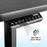 Duronic TM23 BK Schreibtisch Tischgestell | Elektrisch höhenverstellbar bis 125 cm | Gestell für Tischplatten bis 180 cm | Tischbein stufenlos 2 Motoren | 4 Memory Slots | Computertisch Home Office