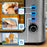 Duronic TB10 Toaster mit Glasfenster | Automatik-Toaster für 2 Scheiben | Für Sandwichtoast geeignet | Gebürsteter Edelstahl | Toasten, Auftauen und Erwärmen | 6 Temperaturstufen | Krümelfach | 1000 W