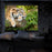 Duronic MPS60 Leinwand | 4:3 Rolloleinwand 60" Zoll 122 x 91 cm | Heimkino mit 4K Full HD 3D | Gain 1.0 | Projektionsleinwand für Decken und Wandmontage | Beamerleinwand für Büro und Präsentationen