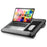 Duronic DML433 Laptopständer mit Handgelenkpolster | Ergonomischer Laptop Tisch mit Kissen | Laptop Halterung mit Schaumstoffkissenstütze |Große Plattform mit integriertem Griff