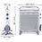 Duronic HV180 Konvektor - Kleine Wärmewellen Heizung mit 1800 W - Portabel dank Tragegriff - Heizgerät mit 2 Stufen - Heizkörper mit Thermostat und Überhitzungsschutz - 1 Minute Aufheizzeit