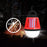 Duronic FKUSB Fliegenfalle - UV Licht Insektenfalle für Mücken und Mosquitos - Akkubetriebene LED Campinglampe - Lampe und Insektenvernichter - Aufladen über USB - 3 Leuchteinstellungen - Wasserdicht