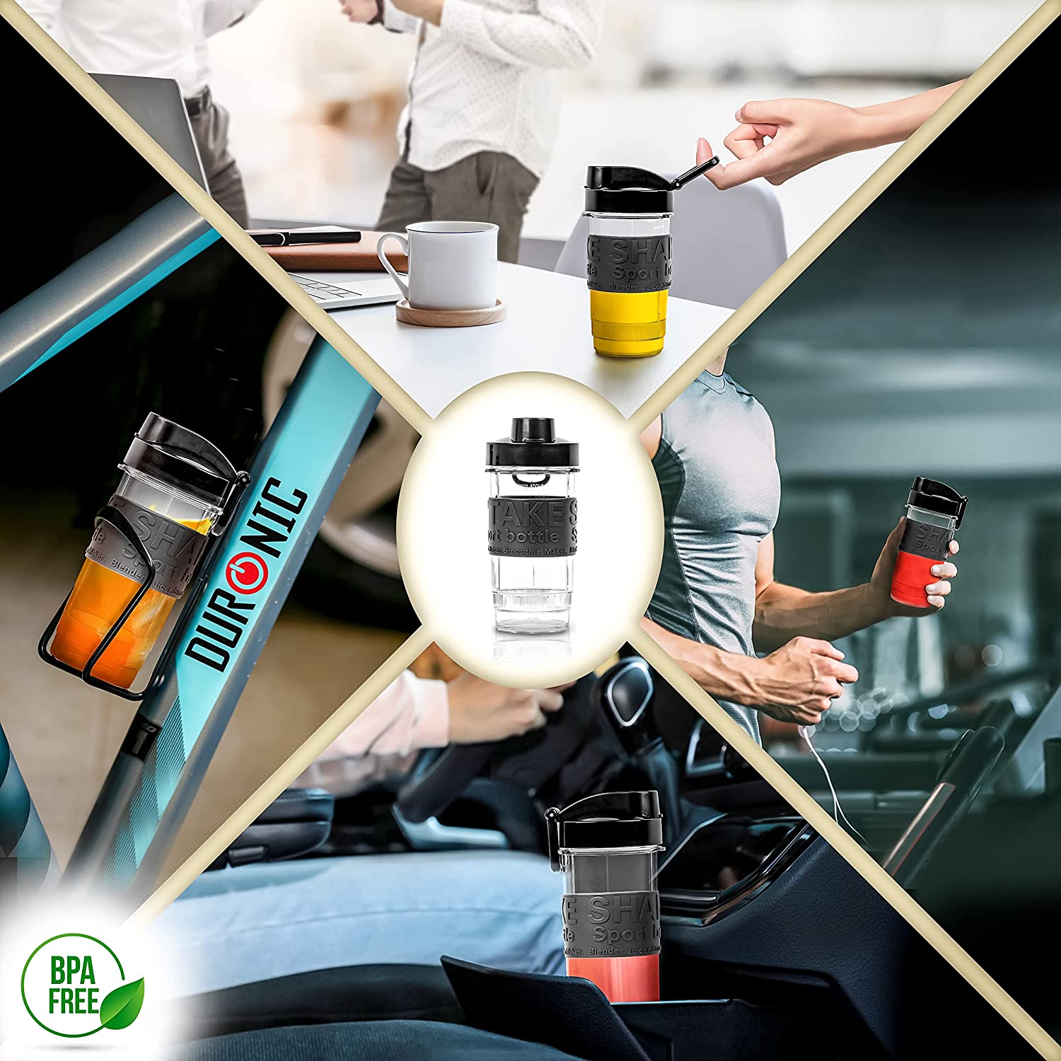 Duronic BB4 Flasche Anwendungsbeispiele