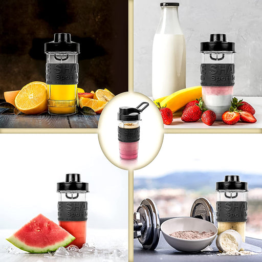 Duronic BB4 Flasche für Sportlernahrung Milchshakes und Smoothies