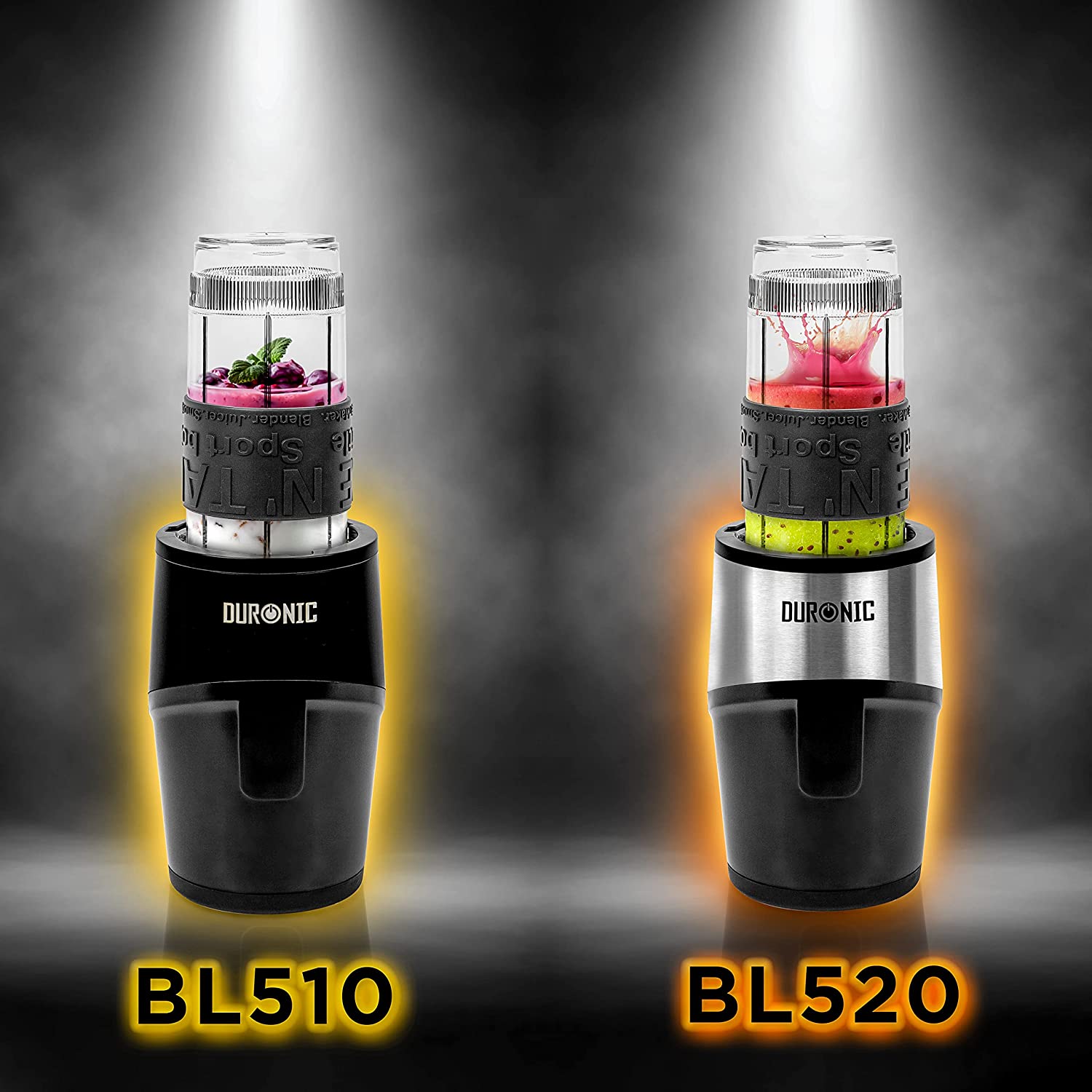Duronic BB4 Flasche verschiedene Mixervarianten