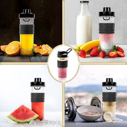 Duronic BB5 Flasche für Sportlernahrung Milchshakes und Smoothies