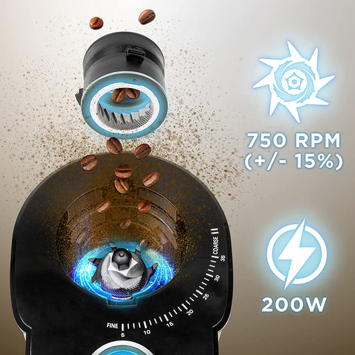 Duronic BG200 Kaffeemühle Leistung