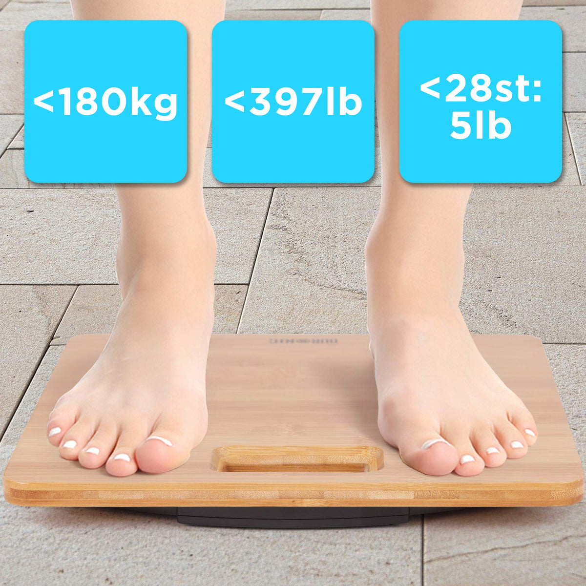 Duronic BS503 Waage 180kg Gewichtskapazität