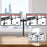 Duronic DM15D2 Monitorarm vertikale und horizontale Ausrichtung