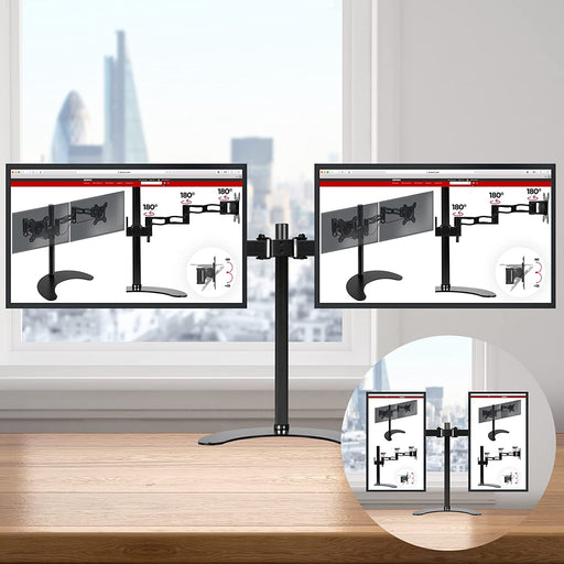 Duronic DM15D2 Monitorarm vertikale und horizontale Ausrichtung