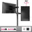Duronic DMT152VX1 Monitorarm Gewichtskapazität