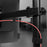 Duronic DMT154 Monitorarm Kabelmanagement