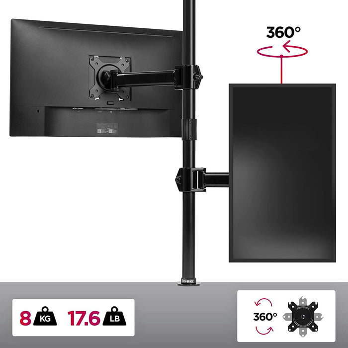 Duronic DMT251X2 Monitorarm Gewichtskapazität